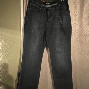Lee Women’s Dark Wash Straight Jeans Size 14